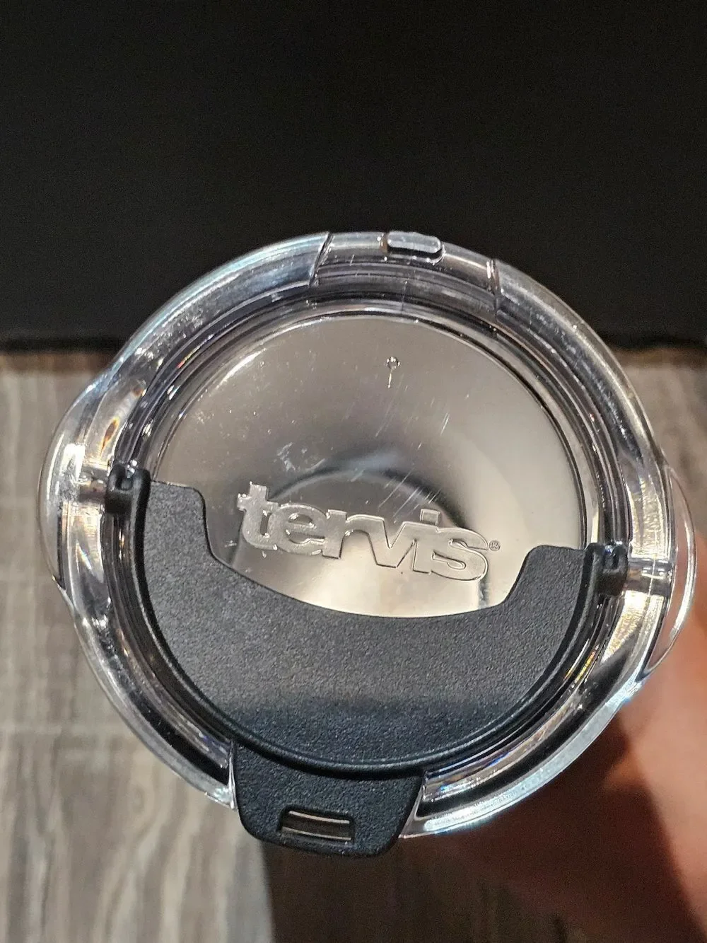 NEW Stainless Steel Travel Tumbler with Baby Yoda Design - Gray